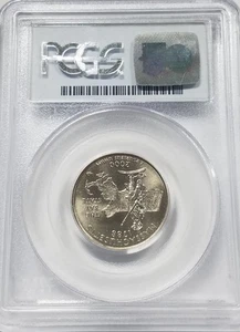 2000-P Massachusetts | Statehood Quarter, 25 cents | PCGS MS66 - Picture 1 of 3