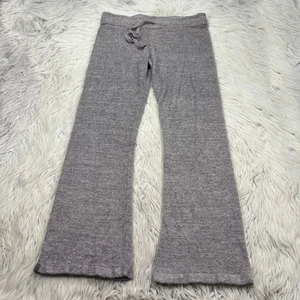 Pantalón Barefoot Dreams Para Mujer M Gris Acogedor Ligero Pierna Ancha Salón Acogedor - Imagen 1 de 7