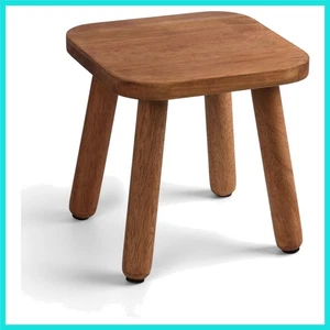 Taburete escalonado de madera maciza 9,3" - 300 lb capacidad soporte para plantas interior, taburetes pequeños... - Imagen 1 de 8