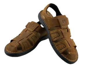 Orca Bay Herren Sandalen Grenada Sand geöltes Nubukleder Obermaterial UK Größe 10 EU 44 - Bild 1 von 17