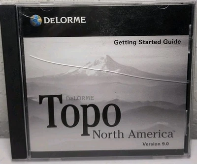 Delorme Topo North America Version 9.0 CD ROM Getting Started Guide B165 - Image 1 of 2