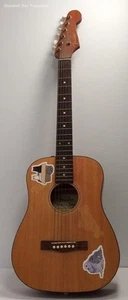 Fender California Series Newporter Half Size Travel Acoustic Guitar In Gig Bag - Picture 1 of 9