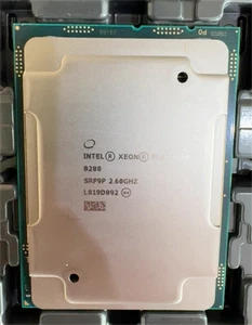 Intel Xeon Platinum 8280QS 2.6 GHz 28-Core QQR9 28Croe/56T FCLGA3647 Processor - Afbeelding 1 van 3