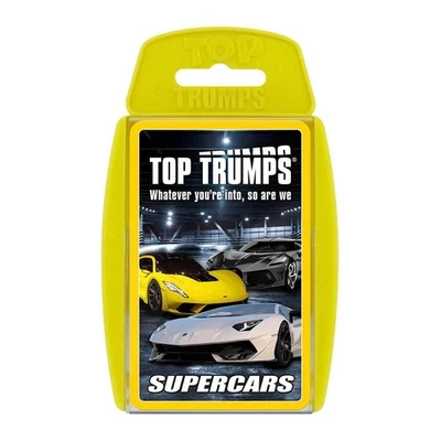Карточная игра Supercars Top Trumps - новая и запечатанная - Изображение 1 из 4