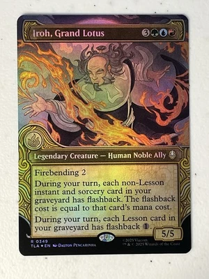 Iroh, Grand Lotus Showcase FOIL MTG Avatar: TLA NM In Hand Ship ASAP - Image 1 of 2