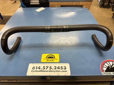 Easton EC70 carbon fiber Handlebars 44cm, 125mm drop 80mm reach 31.8 - Image 1 of 4