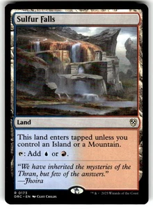 Sulfur Falls Commander: Aetherdrift Regular MTG - Picture 1 of 2