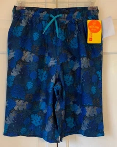 NWT Boys Mountain Warehouse UPF 50+ Board Shorts Size 13 Pockets - Picture 1 of 6