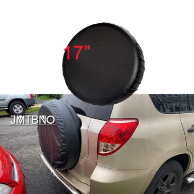 Cubierta de neumático de repuesto negra para Toyota Highlander 17 pulgadas tamaño XL cubierta de neumático de rueda EE. UU. Foto 1 de 4