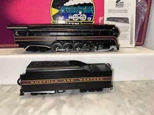 MTH 20-3024-1 Norfolk & Western J Druckguss 3 Schiene Dampflok mit PS Neu - Bild 1 von 11