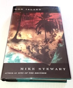 Dog Island by Mike Stewart Signed 1st Edition thriller - Bild 1 von 1