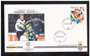 Busta Ufficiale Calcio Juventus Champions League 1997 Rosenborg 1-1 WB2967 - Picture 1 of 1