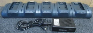 Vocollect CM-602-1 Five Bay Battery Charger For Talkman T2 Series + Power Supply - Picture 1 of 9