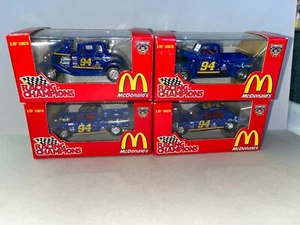 Juego de 4 autos y camionetas Racing Champions McDonald's 50th 94 Bill Elliott 1/64 azules - Imagen 1 de 5