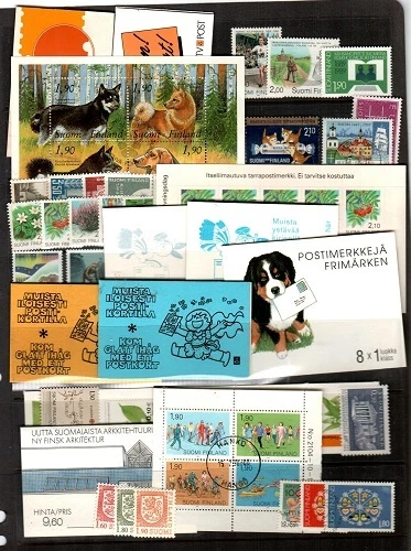 Finlandia - Colección como nueva y usada, conjuntos, singles, folletos, etc. (CV $140.00) Foto 1 de 1