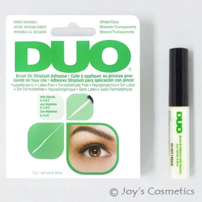 1 DUO Brush On Striplash Adhesive Vitamins Eyelash glue "DUO56812 - White Clear" - Image 1 of 3