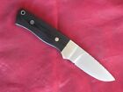Bill King Sr. Custom Handmade Drop Point Hunting Knife W/Sheath