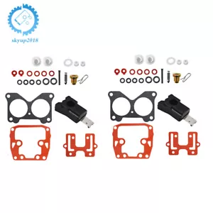 Kit de reconstrucción de 2 carburadores para Johnson Evinrude V4 88 hp 1985-1995 90 hp 1981-1983 - Imagen 1 de 6
