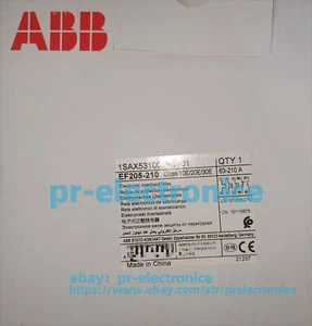 Relé electrónico de sobrecarga ABB EF205-210 63-210A 1SAX531001R1101 #Pr - Imagen 1 de 2