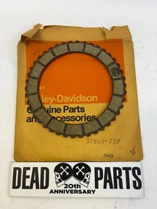 Harley NOS Aermacchi Italian 37865-73P clutch friction plate - Picture 1 of 1