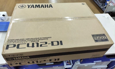 YAMAHA PC412-D power amplifier 1200W x 4 channels 8Ω NEW - Image 1 of 4