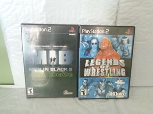 PS2 - Legends of Wrestling & Men in Black ll - Completo - Juego/Estuche/Manual - Imagen 1 de 3