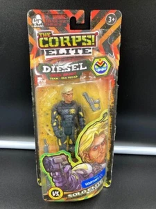 Figura de acción 2018 Lanard The Corps Elite cubierta diésel Brody Team Sea Squad - Imagen 1 de 4