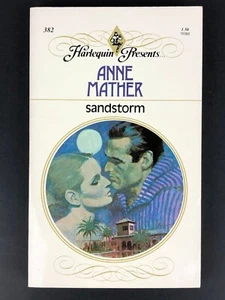 Sandstorm book by Anne Mather Romance Harlequin Presents #382 - Picture 1 of 10
