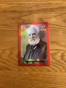 Alexander Graham Bell Pieces Of The Past Red Parallel /50 Refractor - Bild 1 von 2