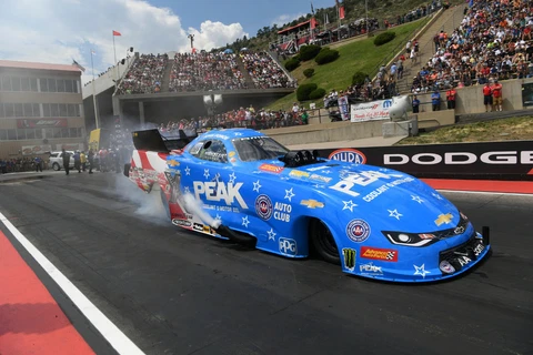 John Force Pro Stock Camaro Peak Funny Car Poster 11"x17" Photo Cover