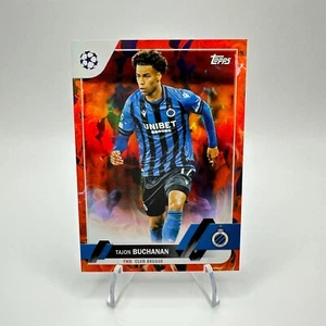 2022-2023 Topps Competizioni UEFA per club Inferno Foil #44 Tajon Buchanan - Foto 1 di 2