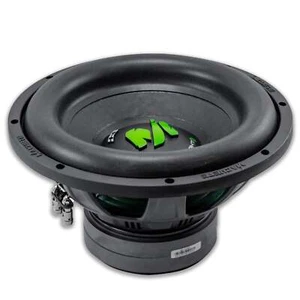 12" 1600 Watt 2-Ohm Dual Voice Coil Car Audio Subwoofer Black Machete Deaf Bonce - Picture 1 of 6