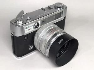Yashica Lynx-14E Camera w/ Yashinon-DX 45mm f1.4 Lens - Picture 1 of 20