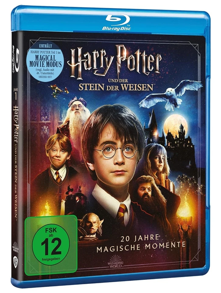 Harry Potter Stein der Weisen ( Blu-Ray ) NEU - Bild 1 von 1