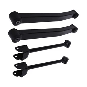 Upper & Lower Control Arm Kit Set of 4 LH & RH Sides for 07-18 Jeep Wrangler JK - Picture 1 of 12