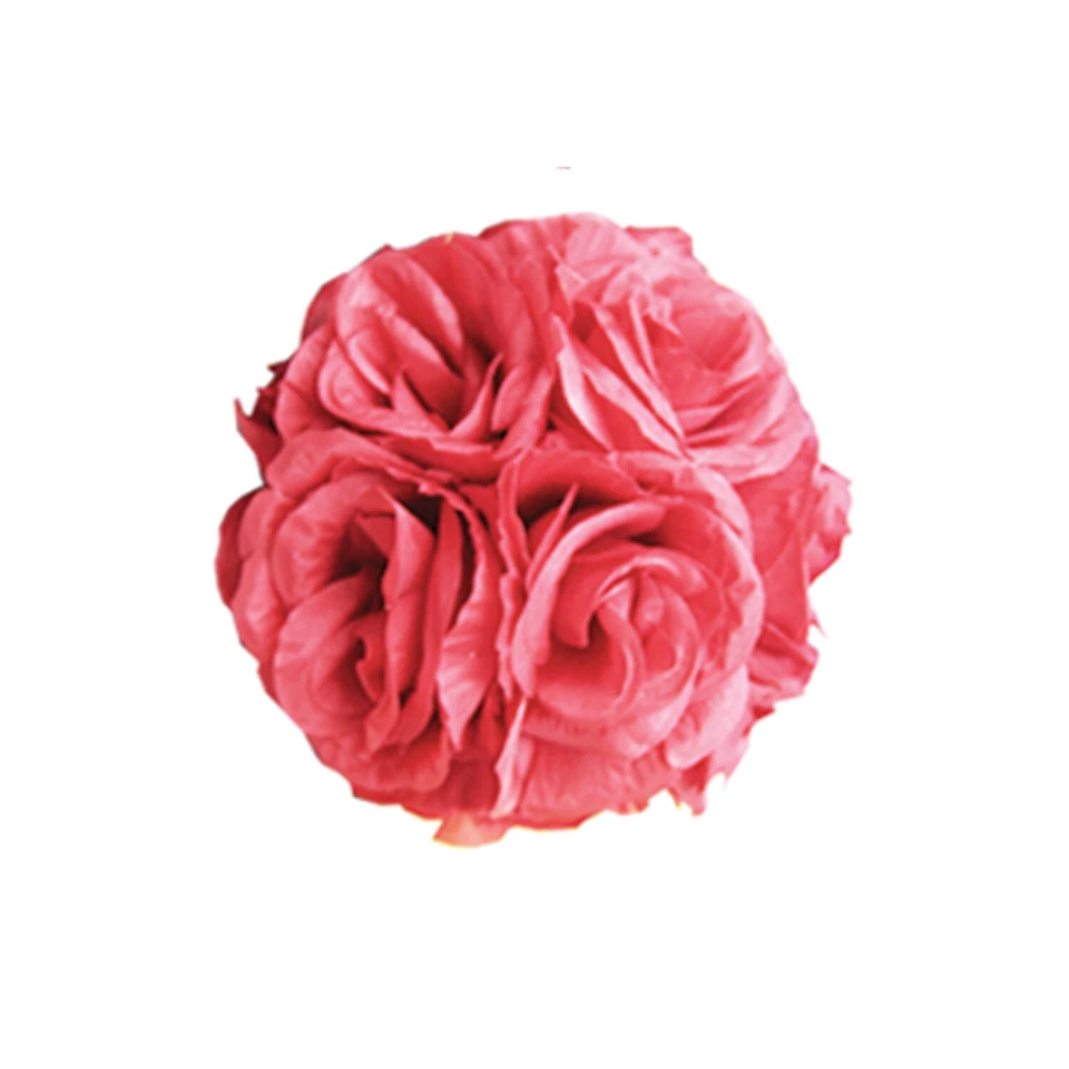 2pcs 7" Kissing Flower Ball Wedding Silk Rose Party Pomander Party decoration - Image 1 of 1