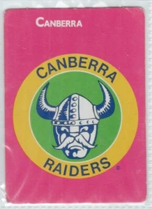 🔥 1988 Scanlens CANBERRA RAIDERS EMBLEM  11 of 144 🔥#1 - Picture 1 of 1
