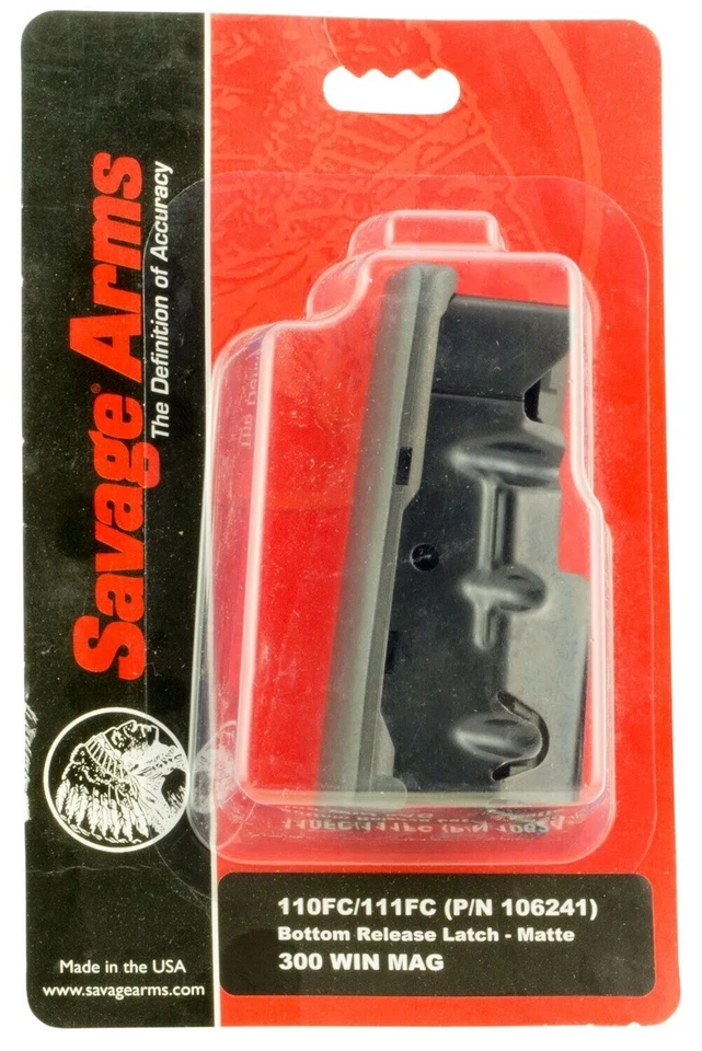 Savage 55119 110/111 7 mm Rem Mag/338 Win Mag 3 rd acabado azulado mate OEM Foto 1 de 2