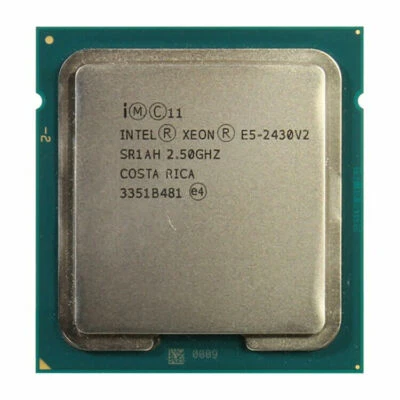 Intel Xeon E5-2430 V2 CPU 2.50GHz 6-Cores 15MB LGA1356 SR1AH Server Processor - Image 1 of 2