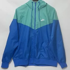 Nike Sportswear Chaqueta con Capucha Cremallera Completa Corredor de Vientos Hombres Talla XL DA0001-436 Sin Etiquetas - Imagen 1 de 9