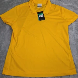 NEW! Nike Golf Women’s Short Sleeve Dri-Fit Polo Bright Yellow Sz X-Large - Picture 1 of 6