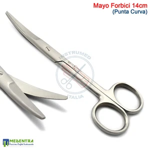 Dentale Mayo Forbici Chirurgica Medico Sutura Operativa Dissezione del tessuto - Foto 1 di 5