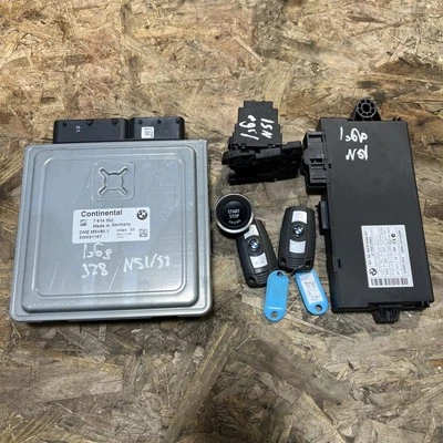 BMW 328xi 128xi M/T E90 E92 E93 E82 E88 N51 двигатель ECU набор DME CAS3 ключ матч - Изображение 1 из 4
