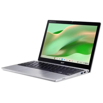 Acer Spin 312 Chromebook 12'' N100 128GB 4GB Touchscreen Silver Laptop A - Image 1 of 2
