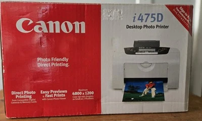 Canon i475D Desktop Photo Printer Brand New  - Image 1 of 4