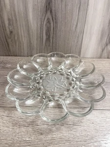 Princess House Fantasia feines Kristallglas Teufel 12 Eierteller 10" - Bild 1 von 3