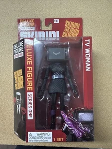 Neu Skibidi Toilette TV Frau 6" Deluxe Actionfigur Serie 1 Sammlerstück Geschenk - Bild 1 von 7