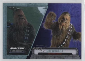 2016 Topps Star Wars Evolution Purple Lightsaber Chewbacca Kashyyyk Warrior 2k3 - Picture 1 of 3