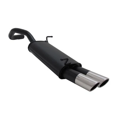 OMAC Scarico Sportivo Novus per Seat Ibiza 6L 2x76mm SR-Design Silenziatore