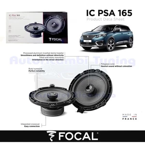 Post Coaxial FOCAL Plug & Play IC PSA 165 Lautsprecher Boxen für Peugeot 5008 2 - Bild 1 von 6
